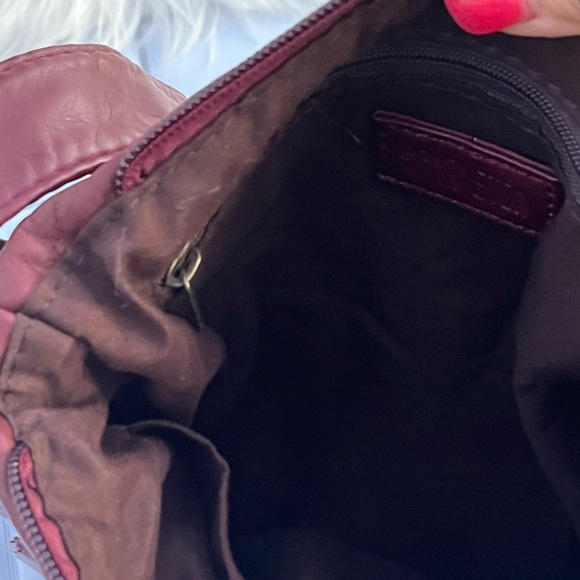 Scarleton Crossbody Bag Brand New Burgundy - Picture 9 of 16